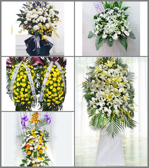 海南海口市龙华区大同街道正义社区白事花篮预定